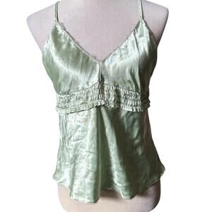 Y2k silky lingerie tank